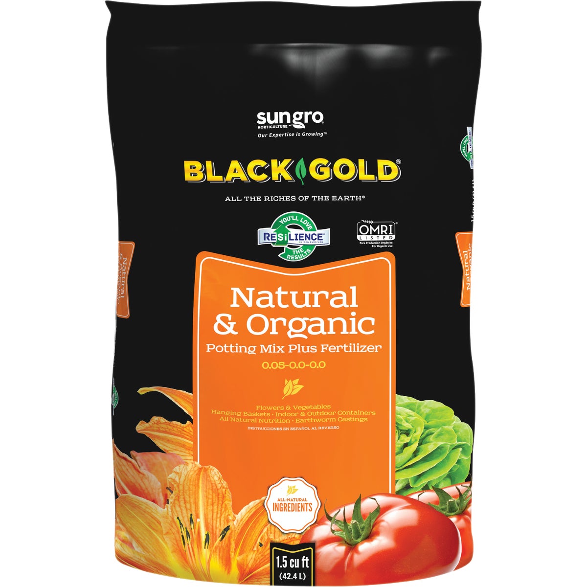 1.5CF BG NAT &amp; ORG SOIL - 1402040 15CF P by Sun Gro Horticulture