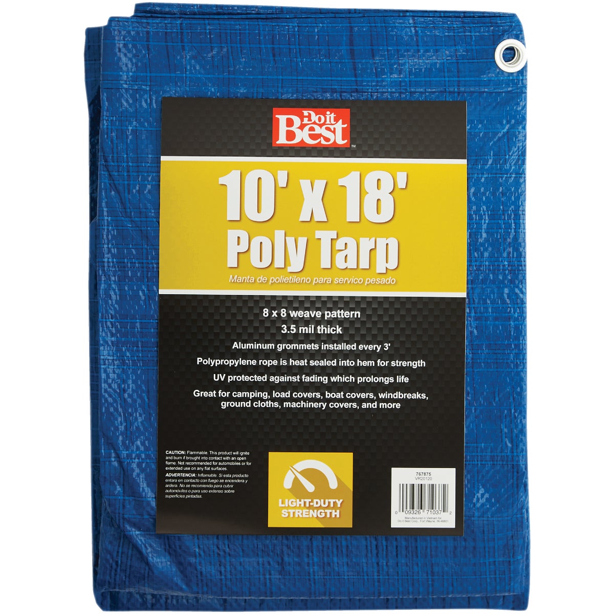 10X18 BLUE AP TARP - 767875 by Do it Best