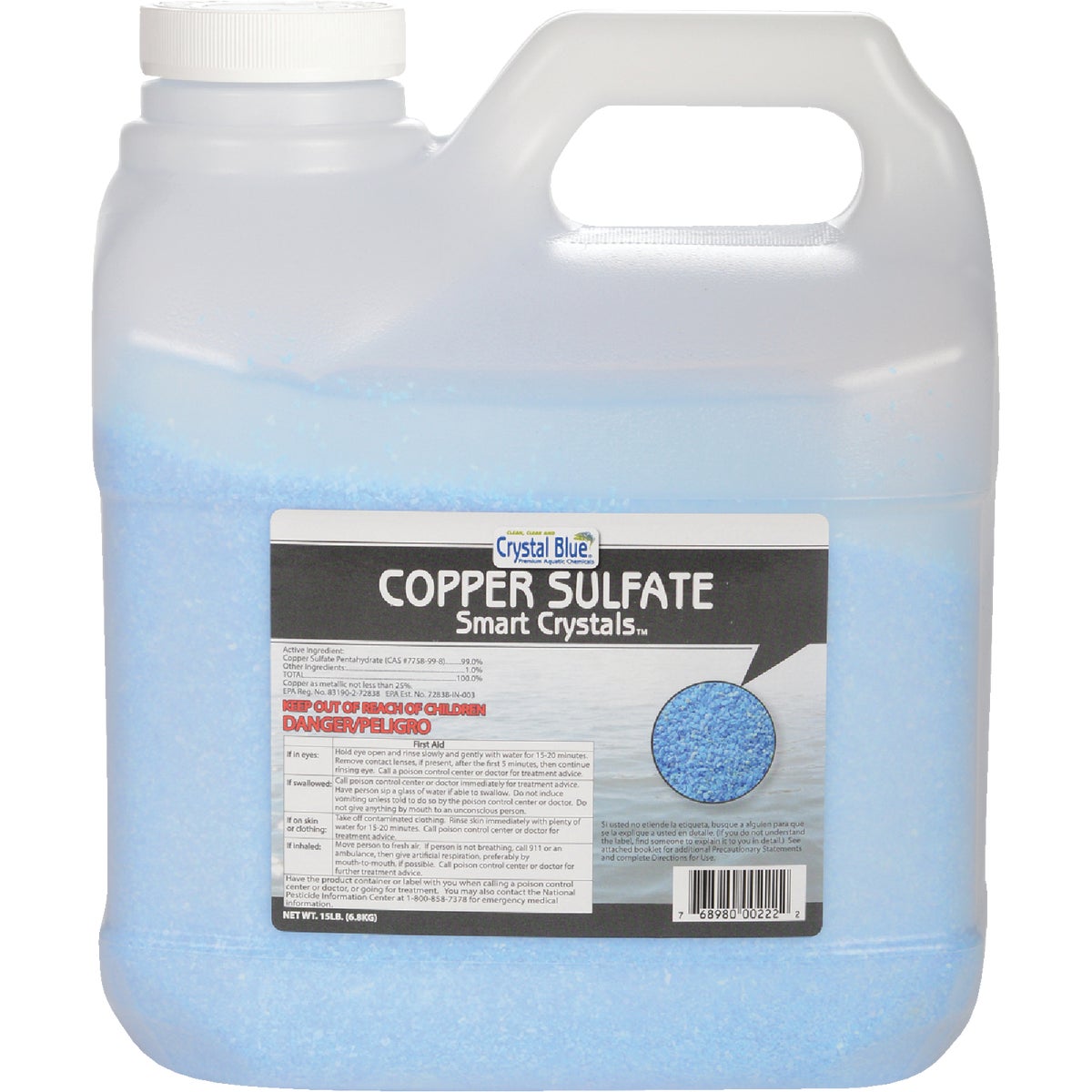 15LB COPPER SULFATE - 00222 by Sanco Industries Inc