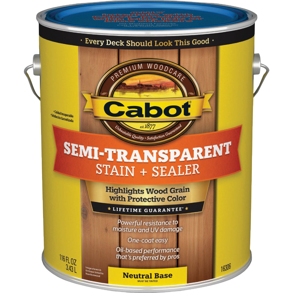 VOC NEUT BS S/T STAIN - 140.0016306.007 by Valspar Corp