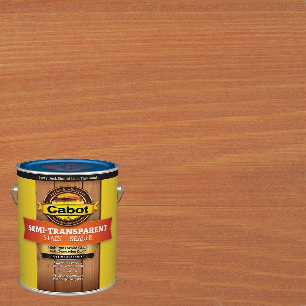 VOC REDWOOD S/T STAIN - 140.0016380.007 by Valspar Corp