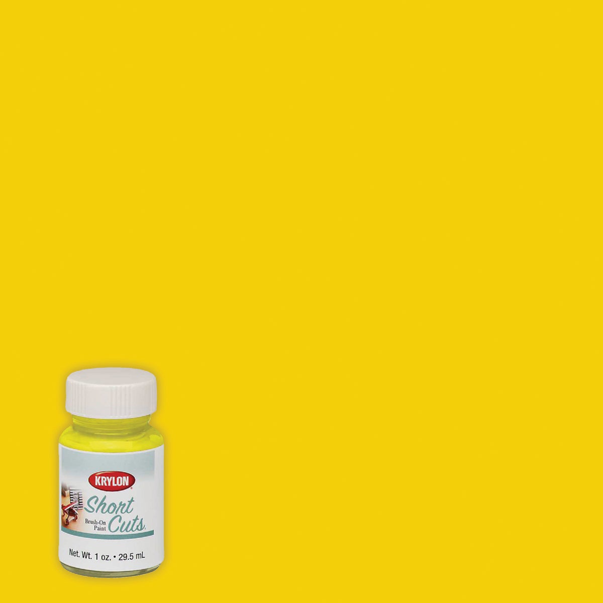 1OZ SUN YELLOW ENAMEL - SCB-008 by Krylon/consumer Div