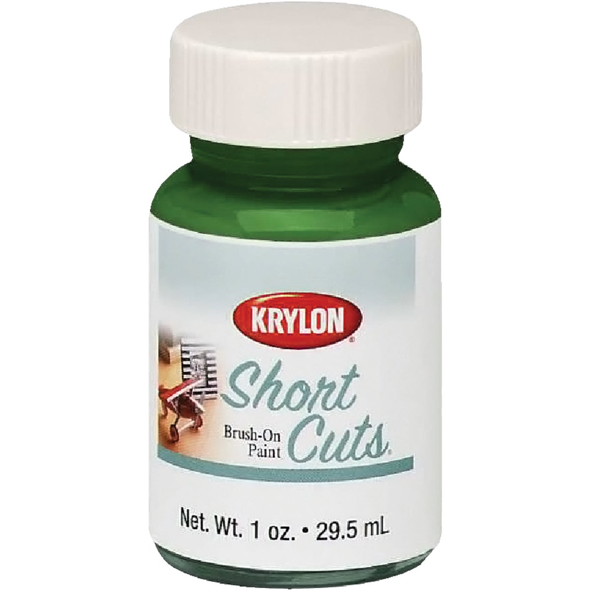 1OZ LEAF GREEN ENAMEL - SCB-018 by Krylon/consumer Div