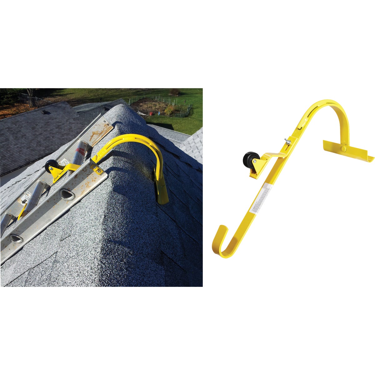 LADDER HOOK W/WHEEL - 2481 by Qual Craft Ind