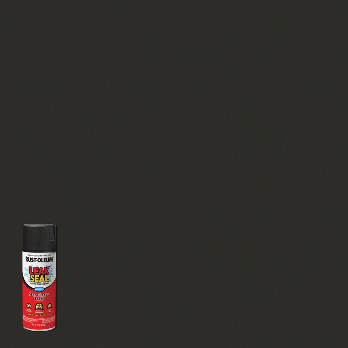 SPRAY BLACK LEAK SEALER - 265494 by Rustoleum