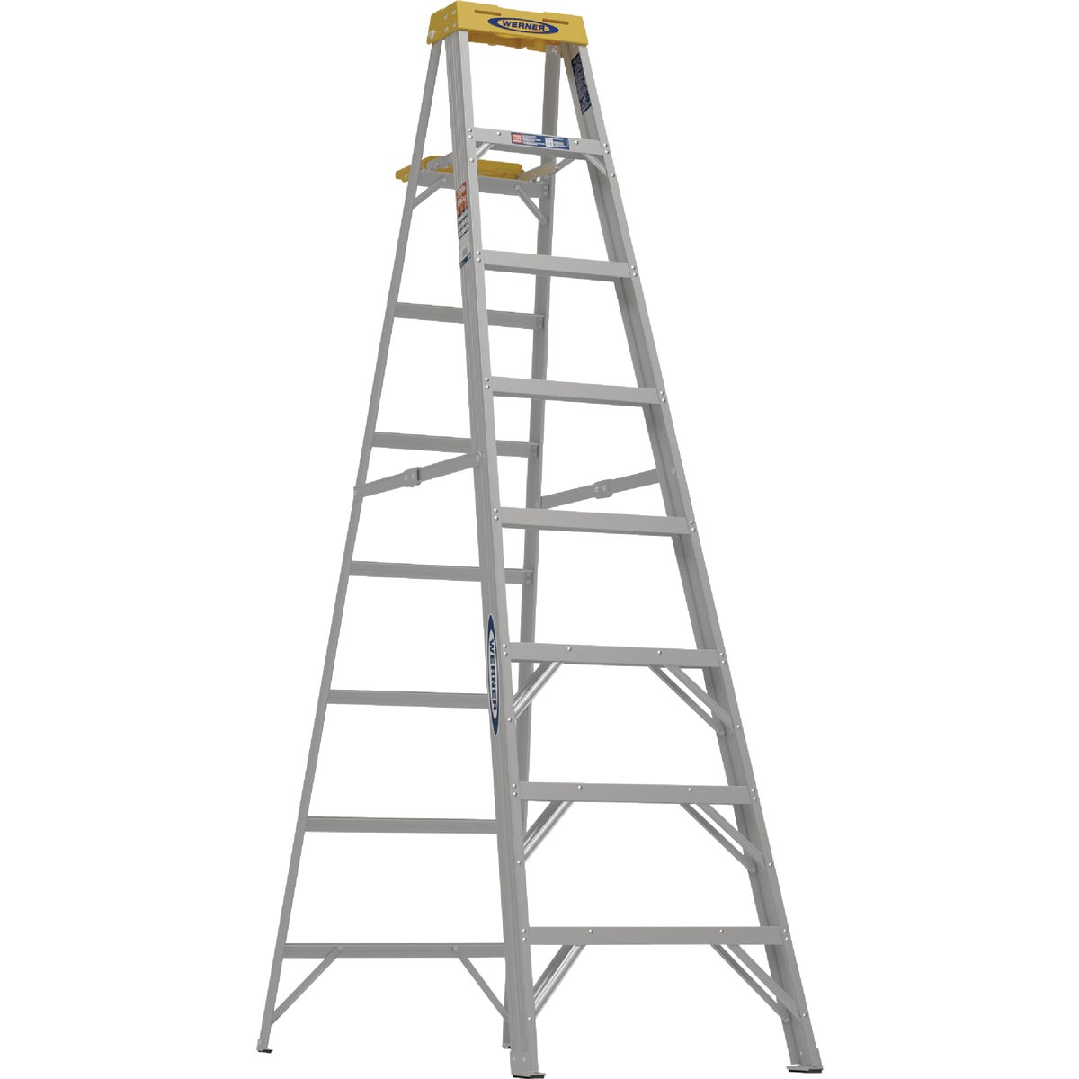 T-1A 8' ALUM STEPLADDER - 378 by Werner Ladder