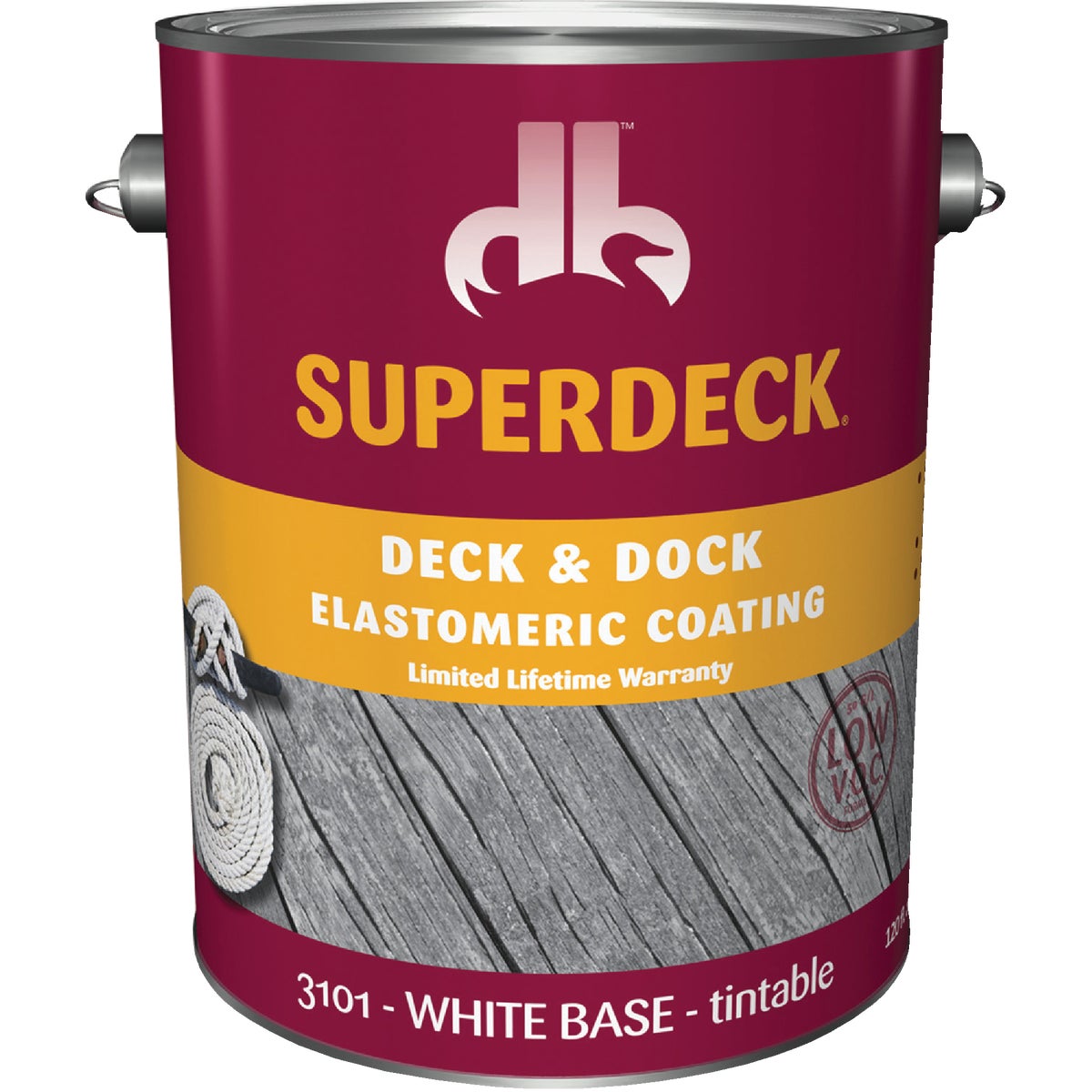 WHT DECK &amp; DOCK COATING - SC-3101-4 by Duckback Prod