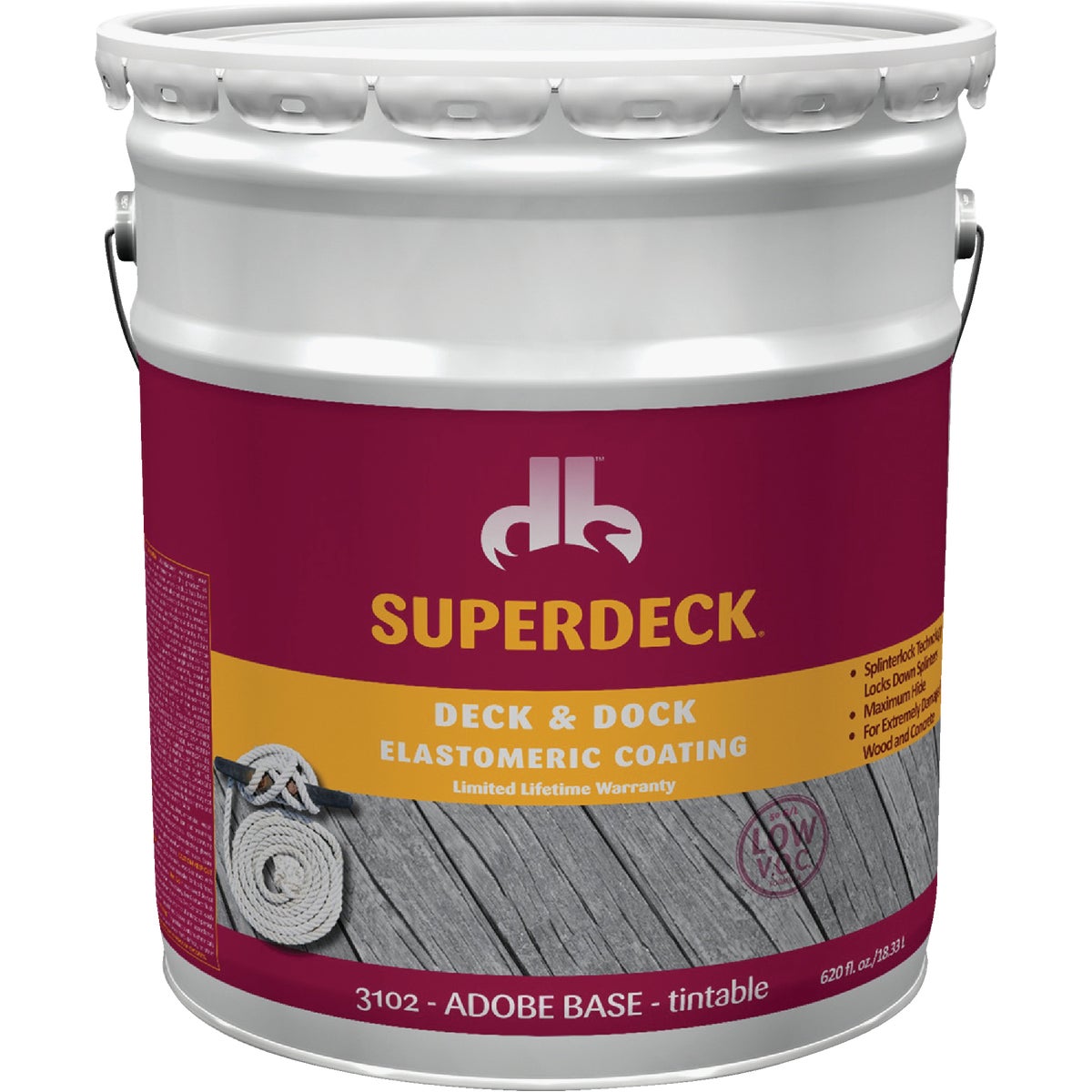 ADBE DECK &amp; DOCK COATING - SC-3102-5 by Duckback Prod