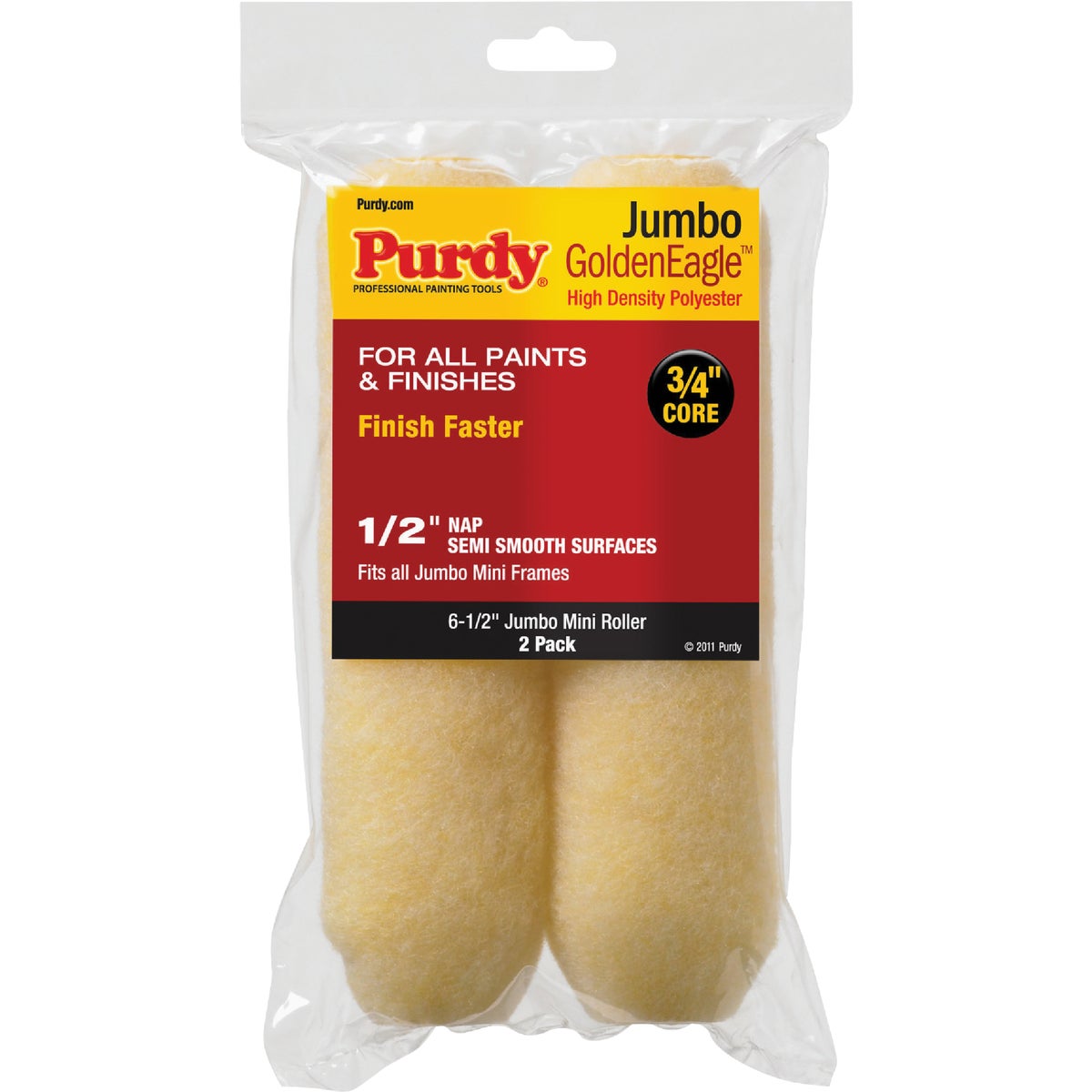2PK 6.5X1/2" EAGLE COVER - 140626023 by Purdy Bestt Liebco