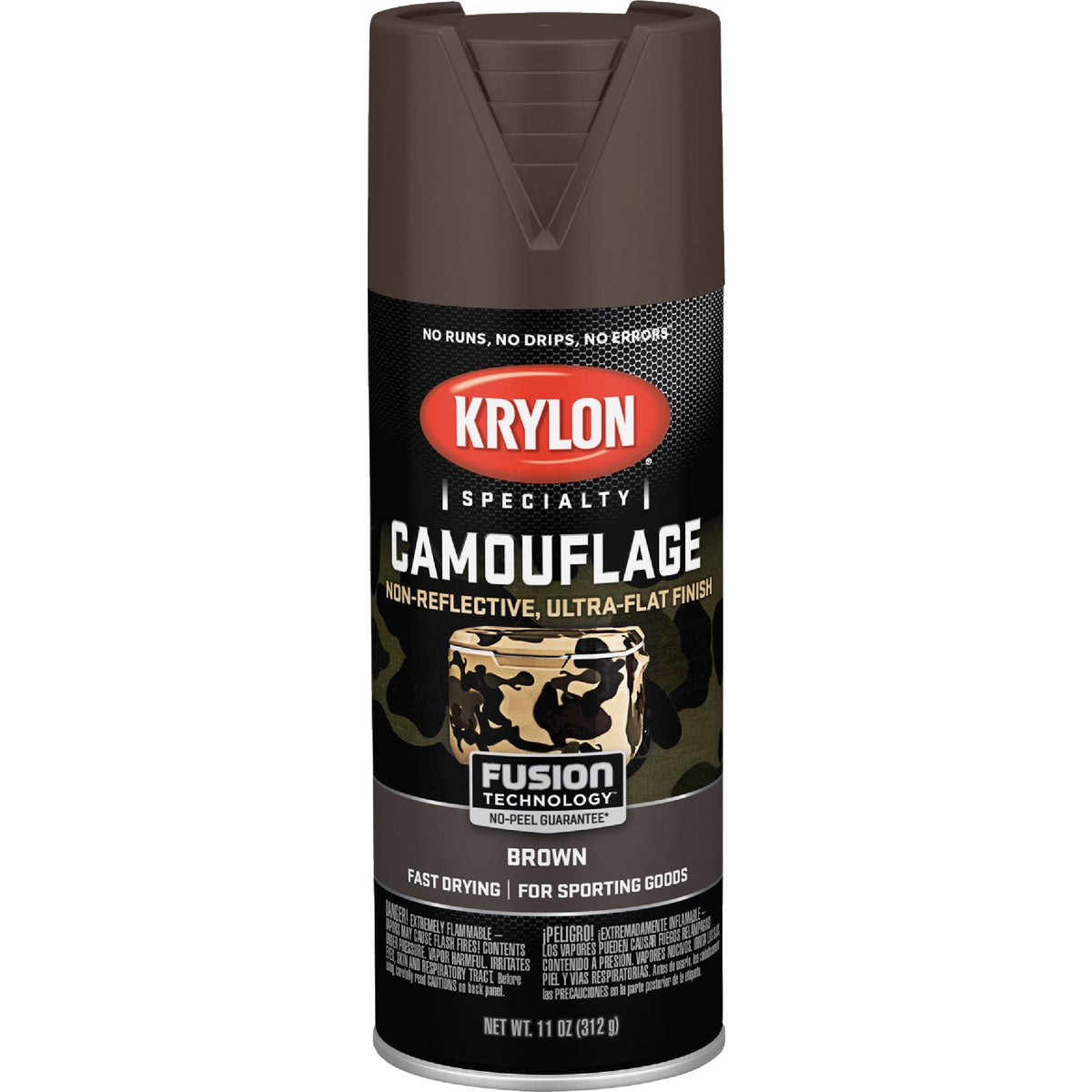 BROWN CAMO SPRAY PAINT - K04292000 by Krylon/consumer Div