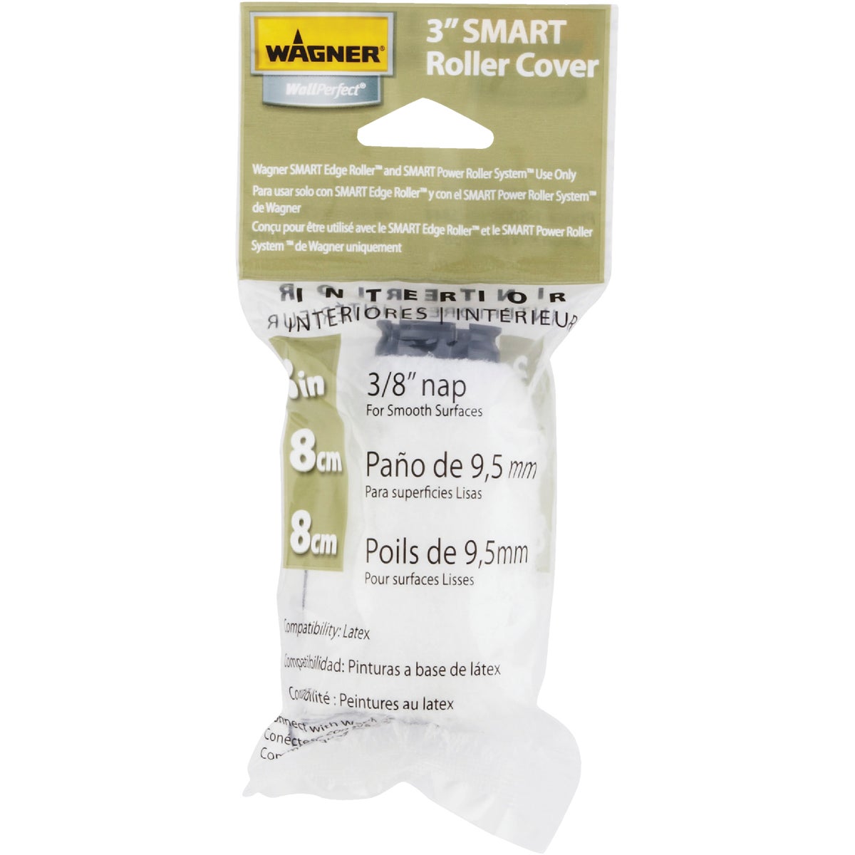 3" SMART ROLLER COVER - 0530200B by Wagner Spray Tech