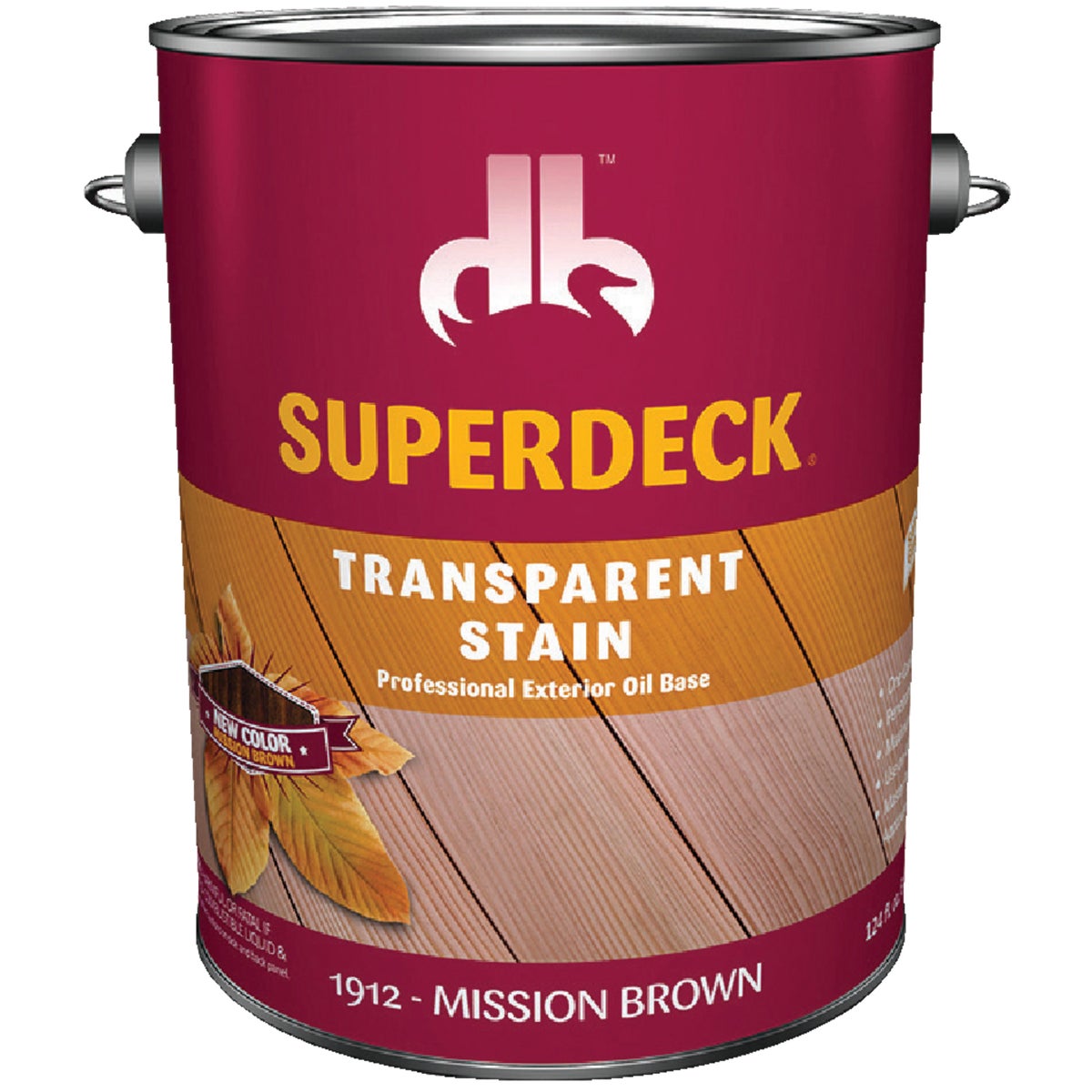 MISSION BRWN TRANS STAIN - DPI-1912-4 by Duckback Prod