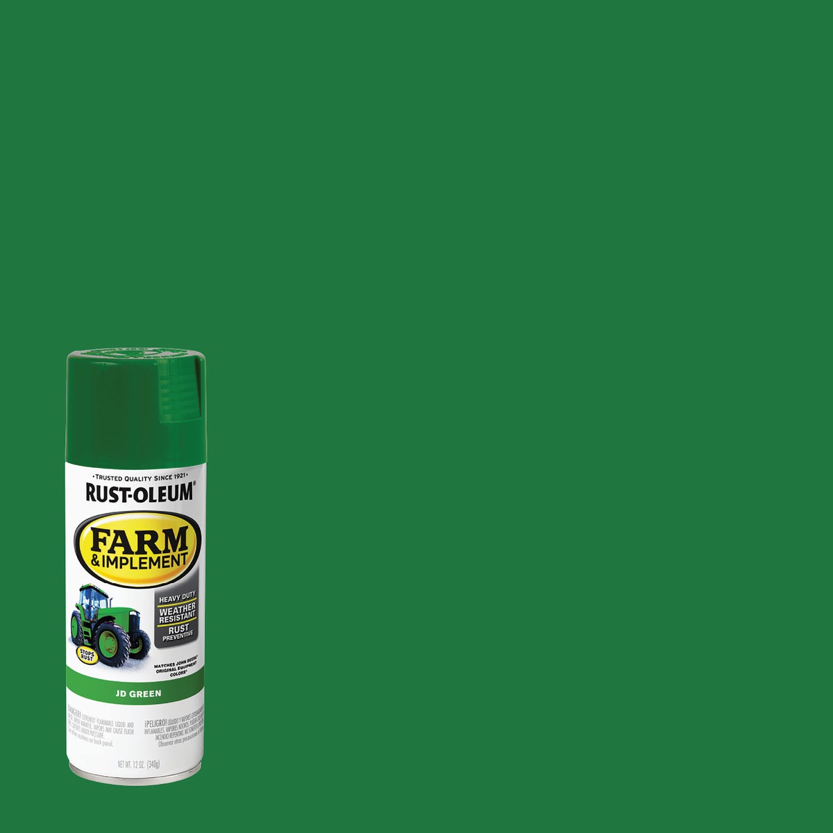 JD GREEN SPRAY PAINT - 7435-830 by Rustoleum