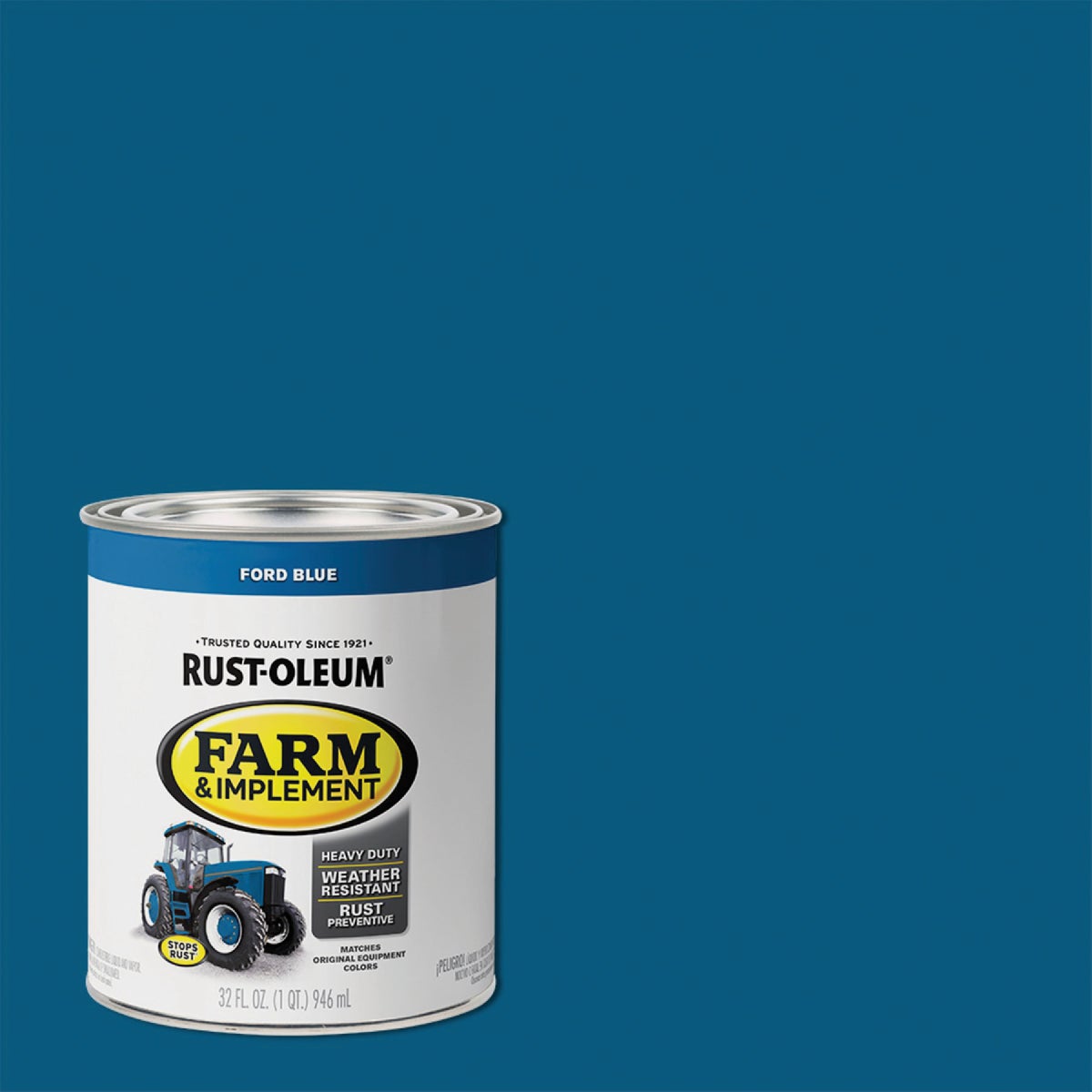 FORD BLUE IMPLMNT ENAMEL - 7424-502 by Rustoleum