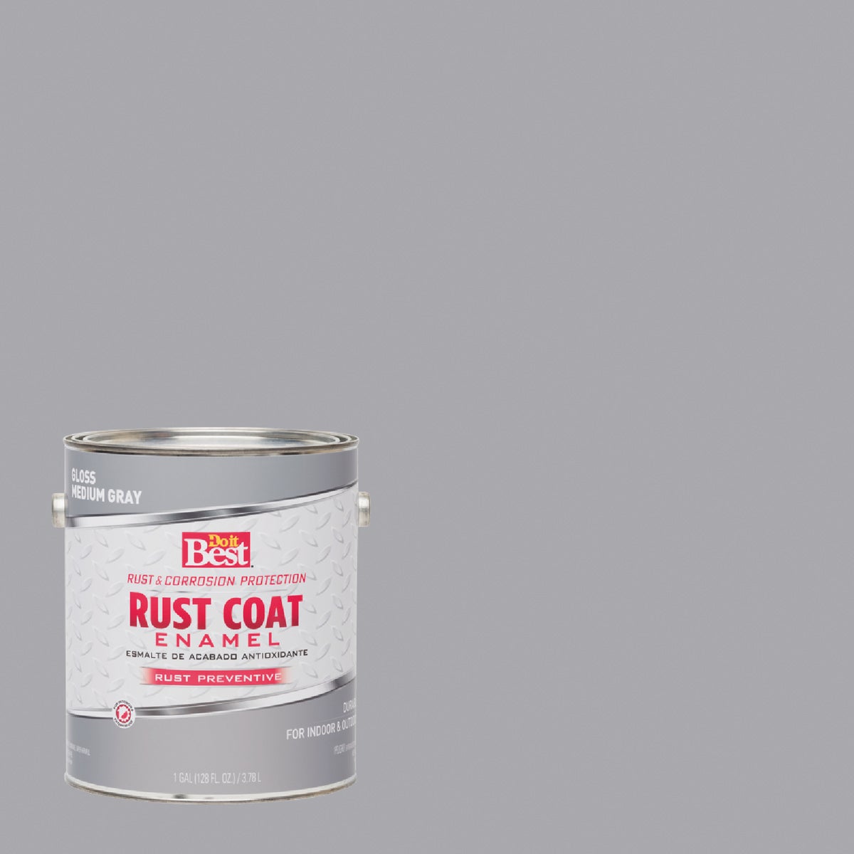 MEDIUM GRAY RUST ENAMEL - 1308 by Rustoleum