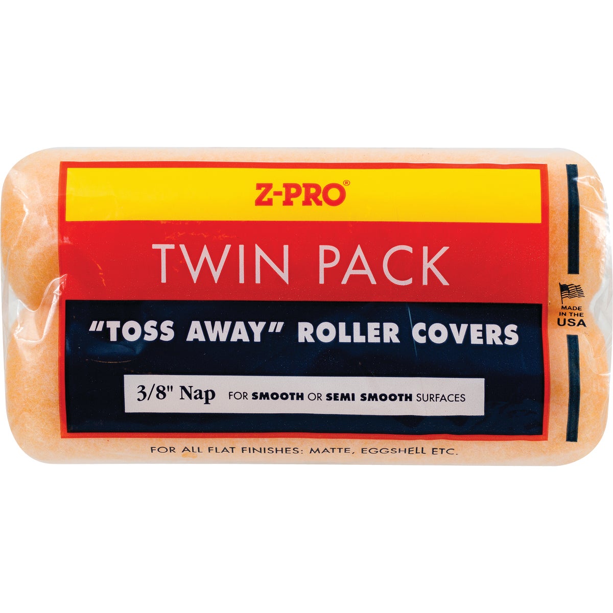 2PK 3/8" ROLLER COVER - 741Z by Premier Paint Roller