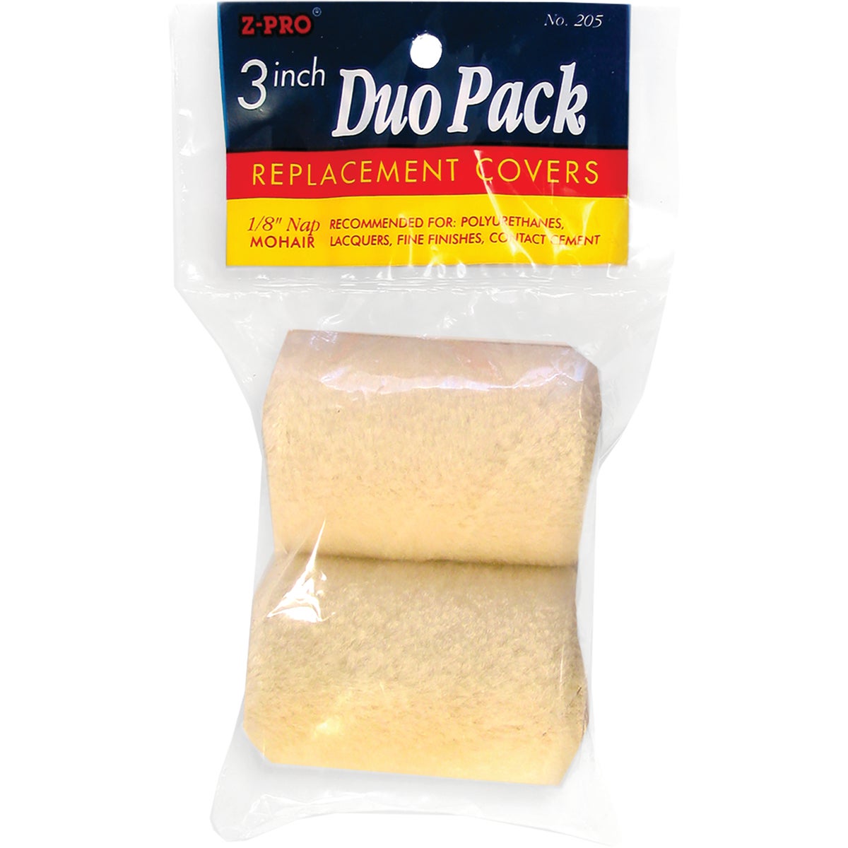 2PK 3" MOHAIR COVER - 205 by Premier Paint Roller