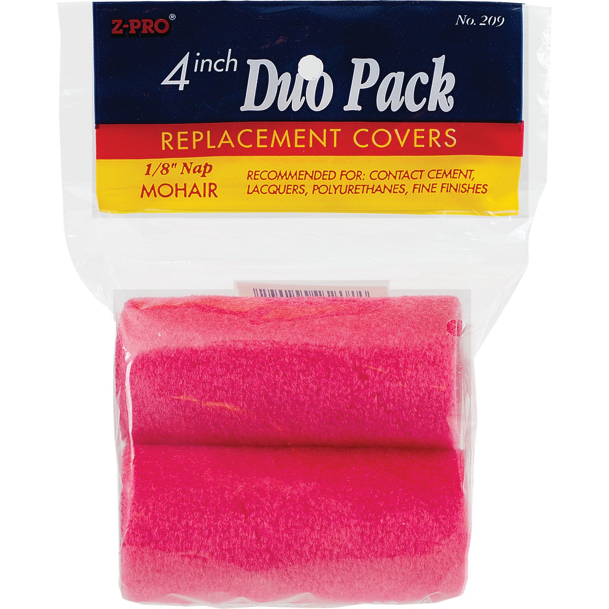 2PK 4" MOHAIR COVER - 209 by Premier Paint Roller