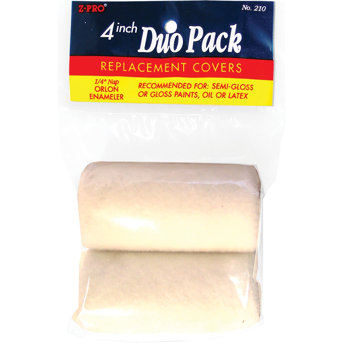 2PK 4" DRYLON COVER - 210 by Premier Paint Roller