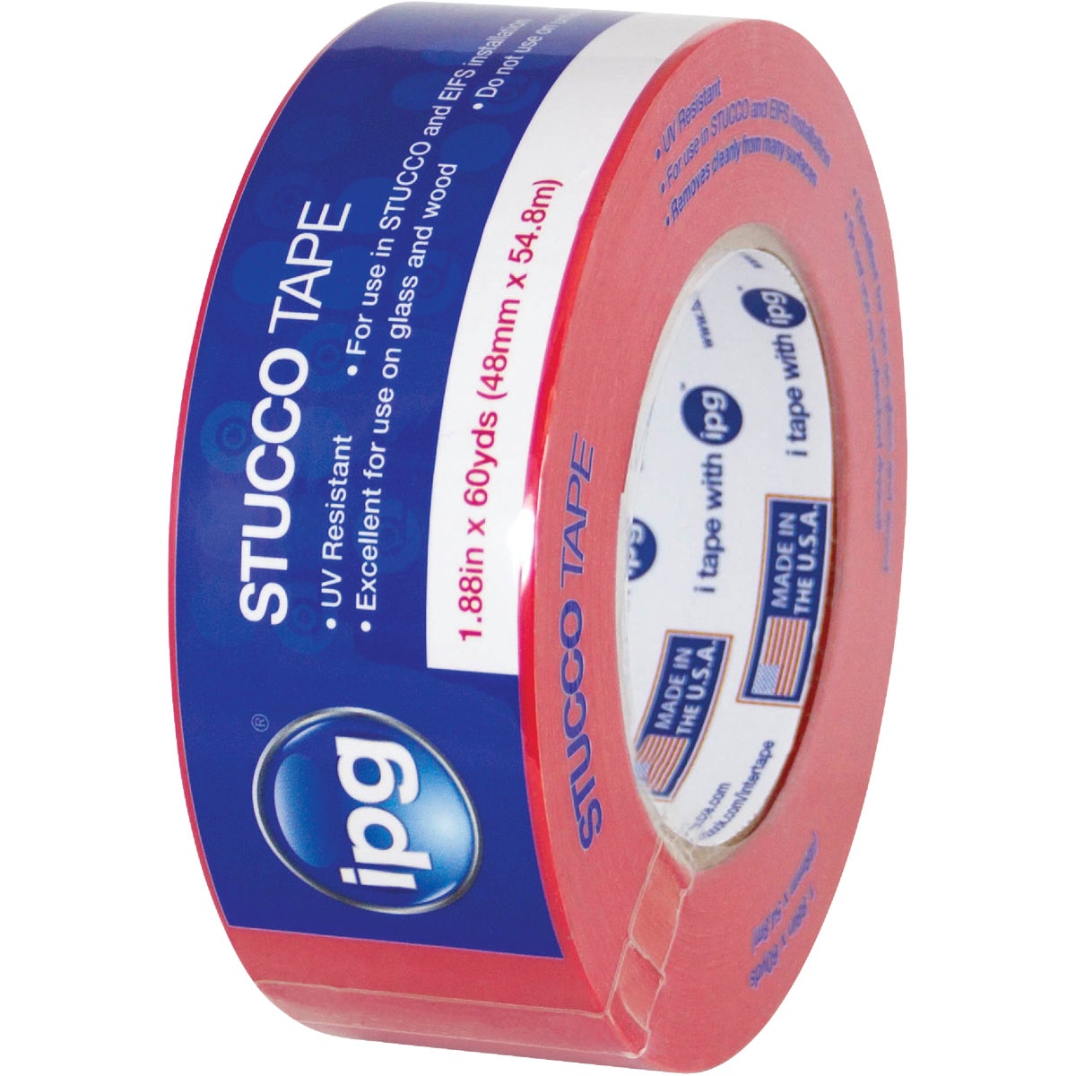 2" RED POLY MASKING TAPE - 4379 by Intertape Polymer
