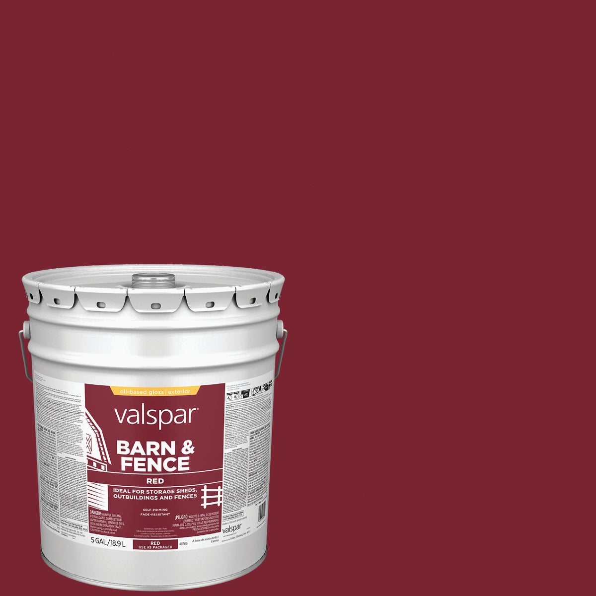 ALKYD RED BARN PAINT - 018.2125-11.008 by Valspar Corp