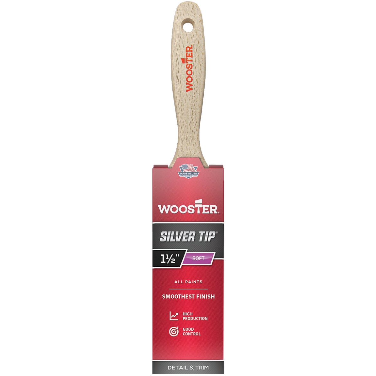 1-1/2" SILVER TIP BRUSH - 5222-1 1/2 by Wooster Brush Co