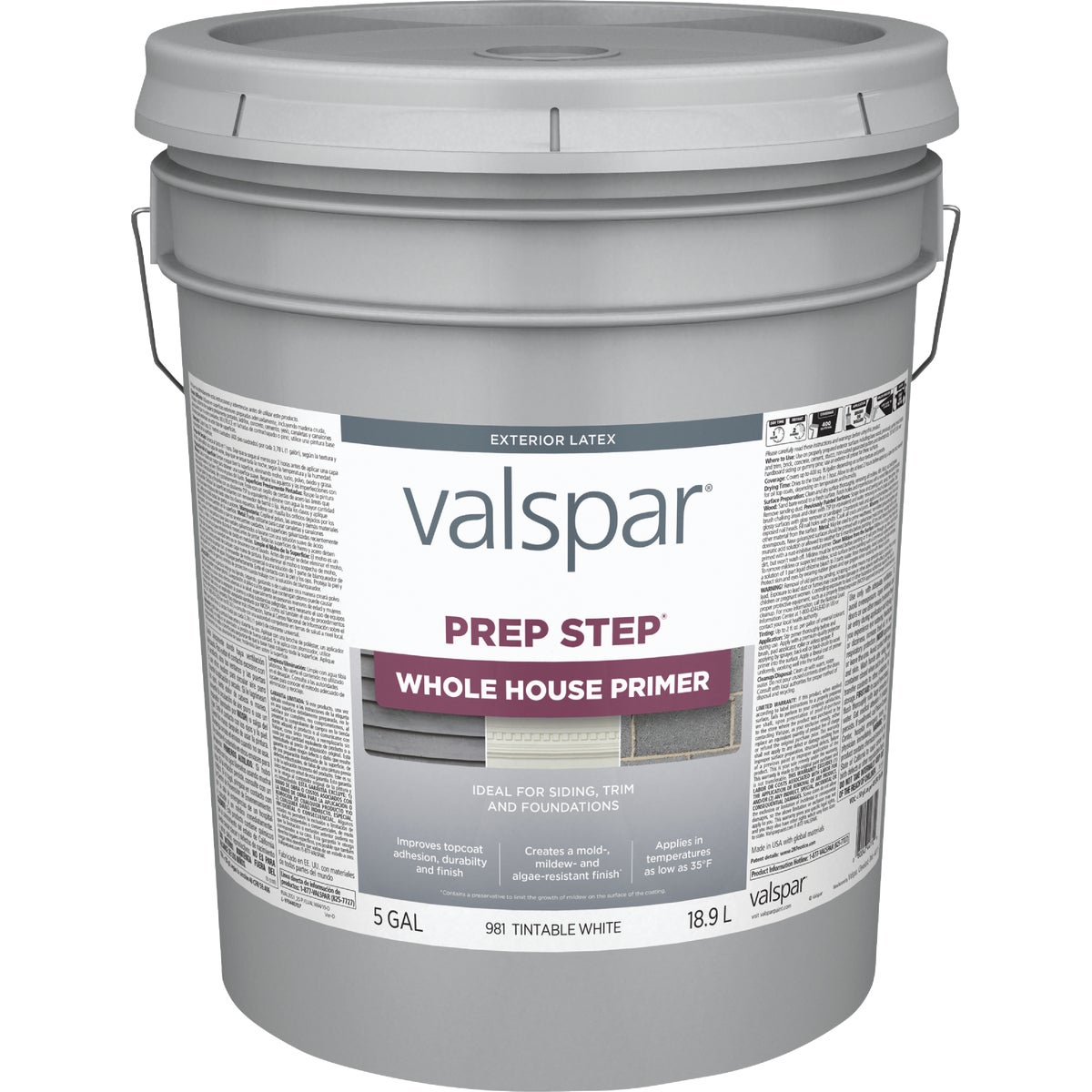 EXT LATEX WOOD PRIMER - 044.0000981.008 by Valspar Corp