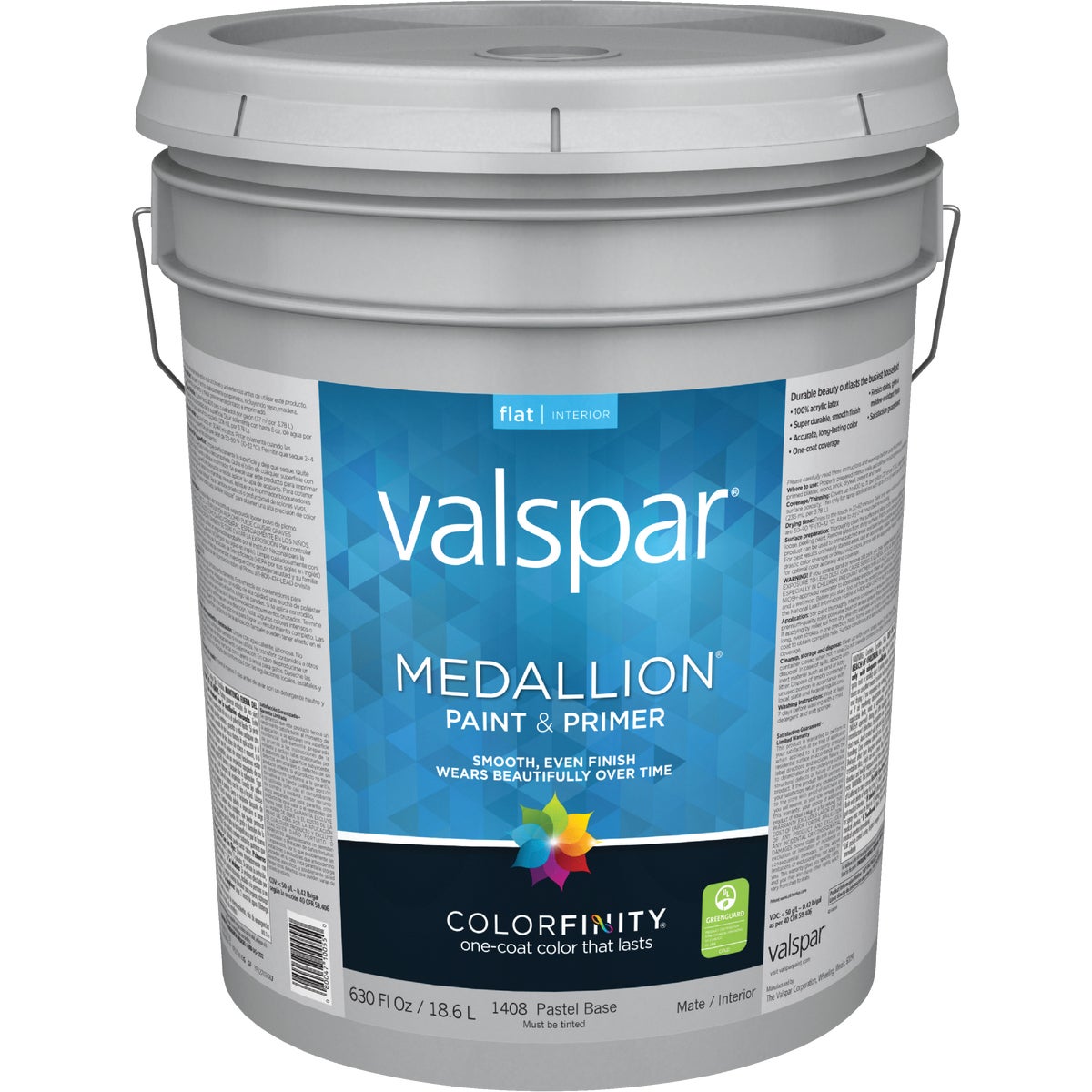 INT FLAT PASTEL BS PAINT - 027.0001408.008 by Valspar Corp