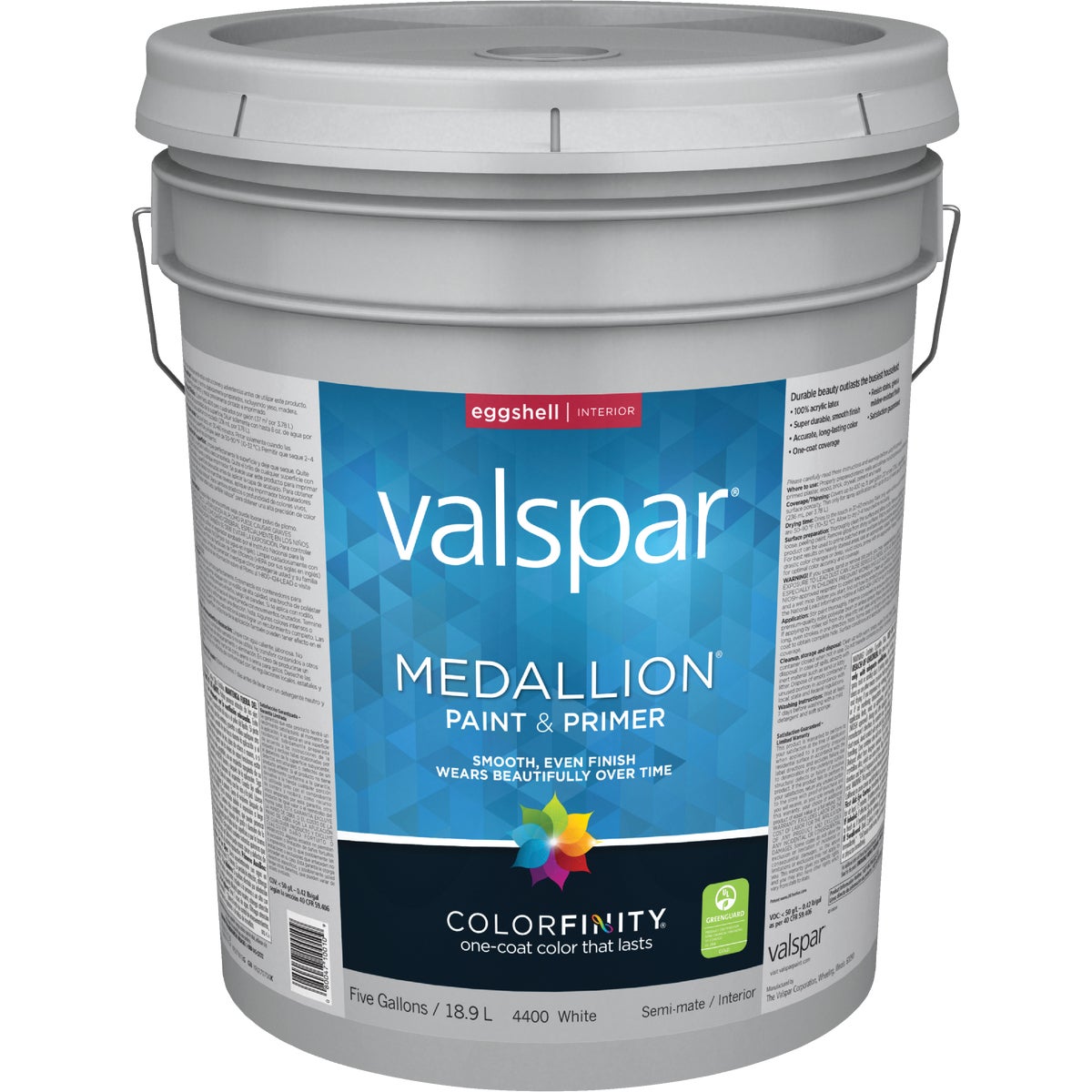 INT EGG WHITE PAINT - 027.0004400.008 by Valspar Corp