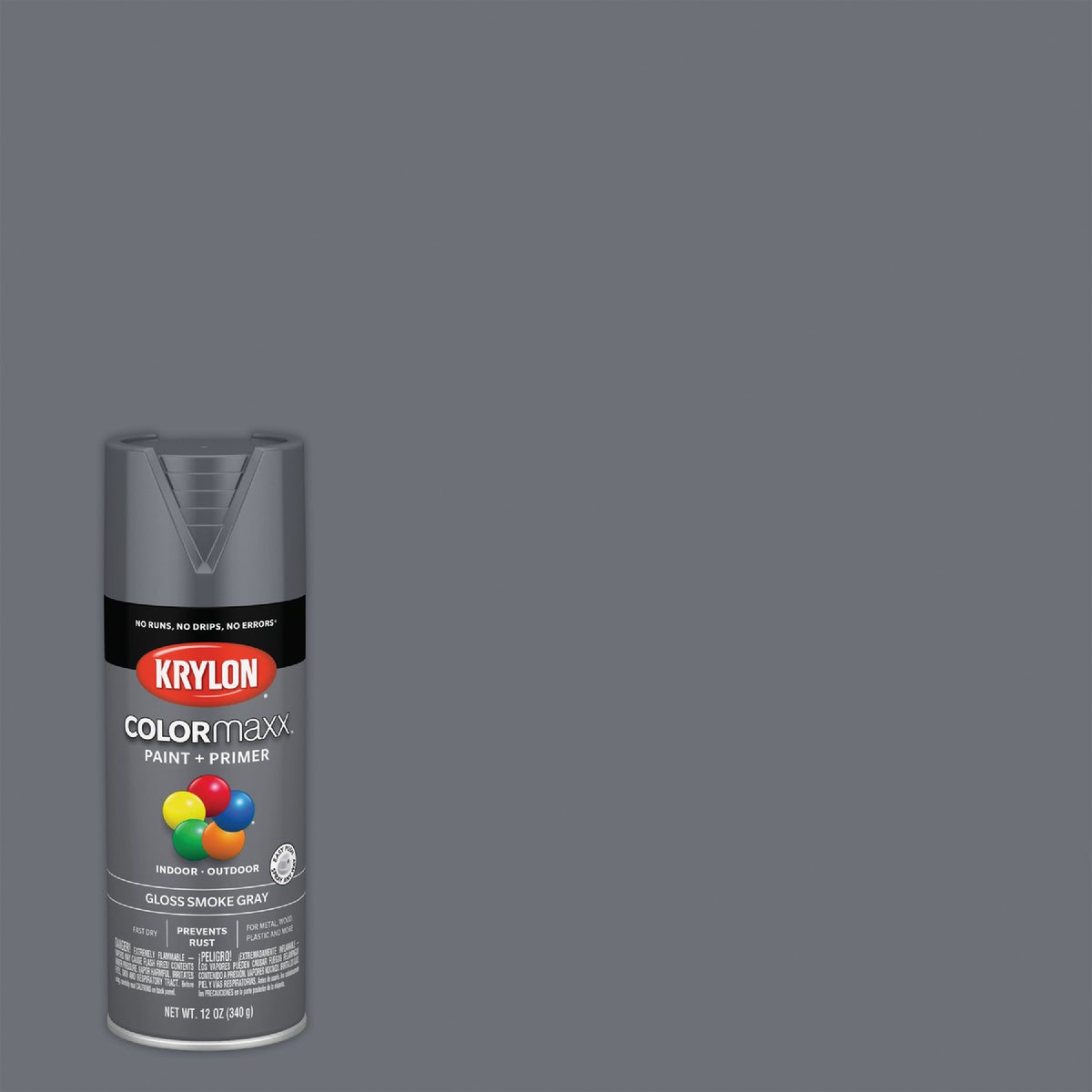 GLS SMK GRAY SPRAY PAINT - 51608 by Krylon/consumer Div