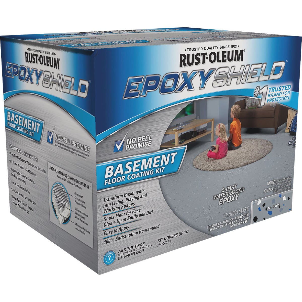 GRAY BASEMNT EPOXYSHIELD - 203007 by Rustoleum