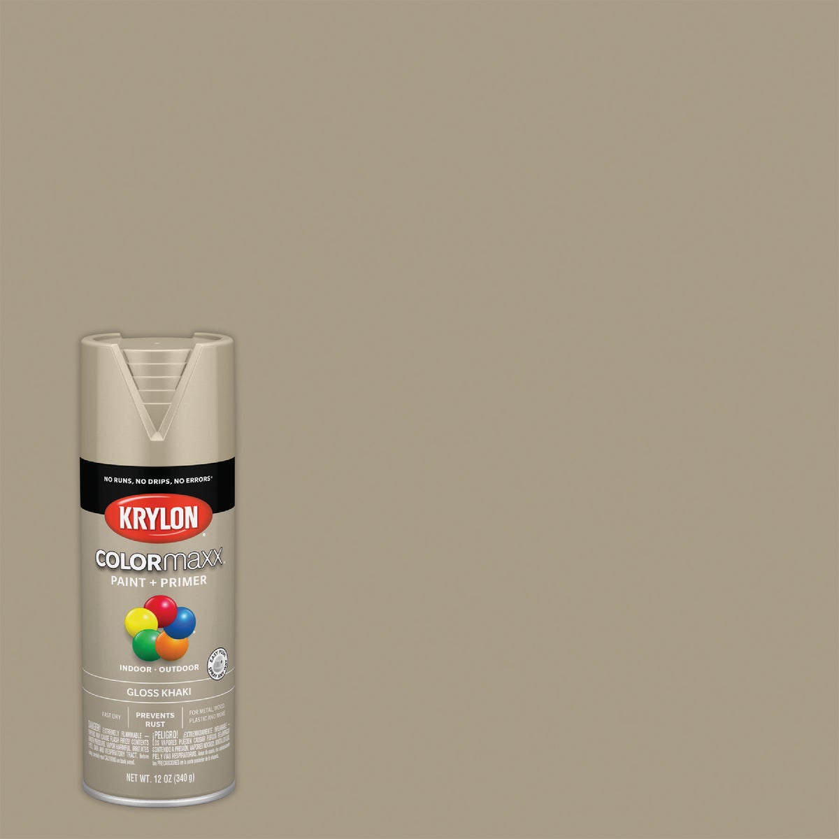 GLS KHAKI SPRAY PAINT - 52504 by Krylon/consumer Div