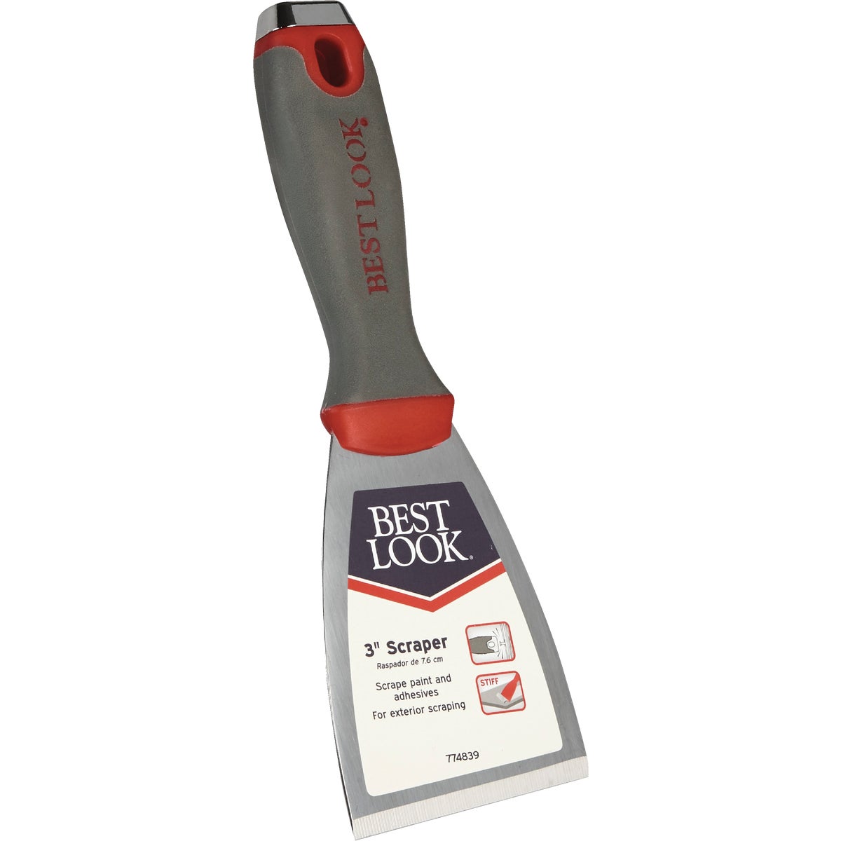 3" STIFF SCRAPER - 774839 by Warner Mfg Co