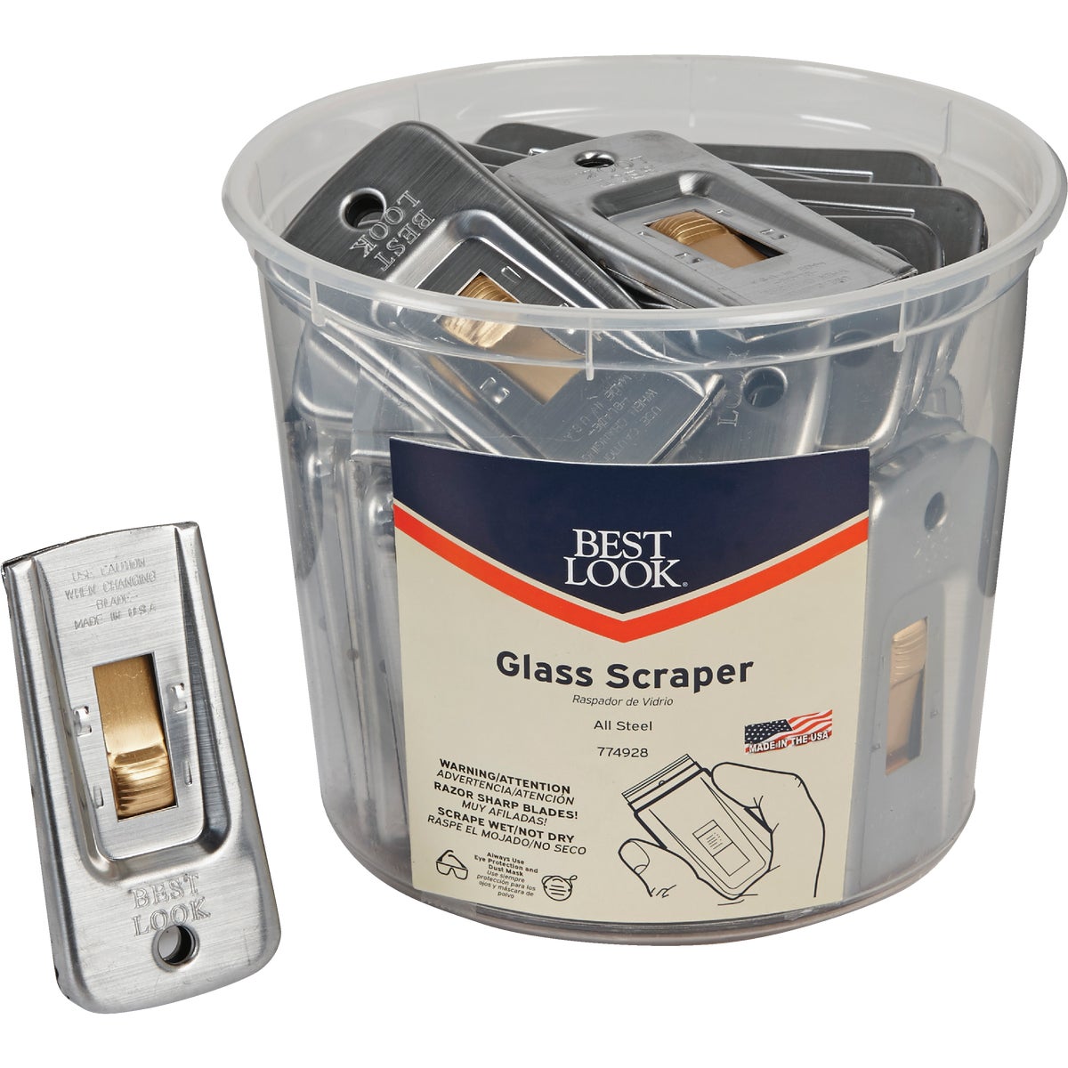 RAZOR BLADE SCRAPER - 5144 by Warner Mfg Co