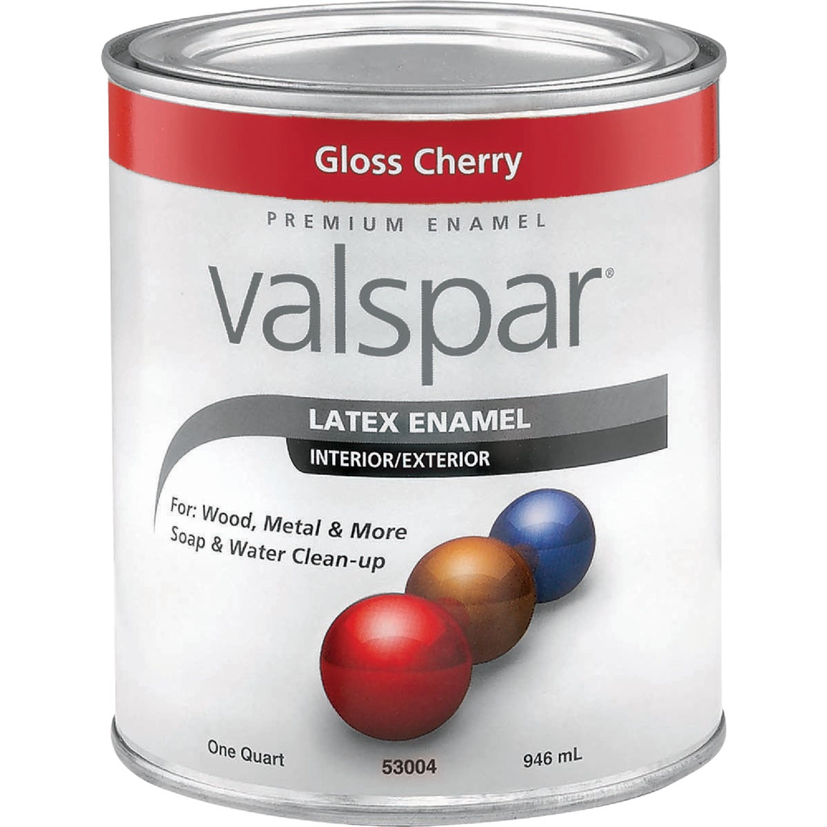 LTX GLOSS CHERRY ENAMEL - 41-65014 by Valspar Corp