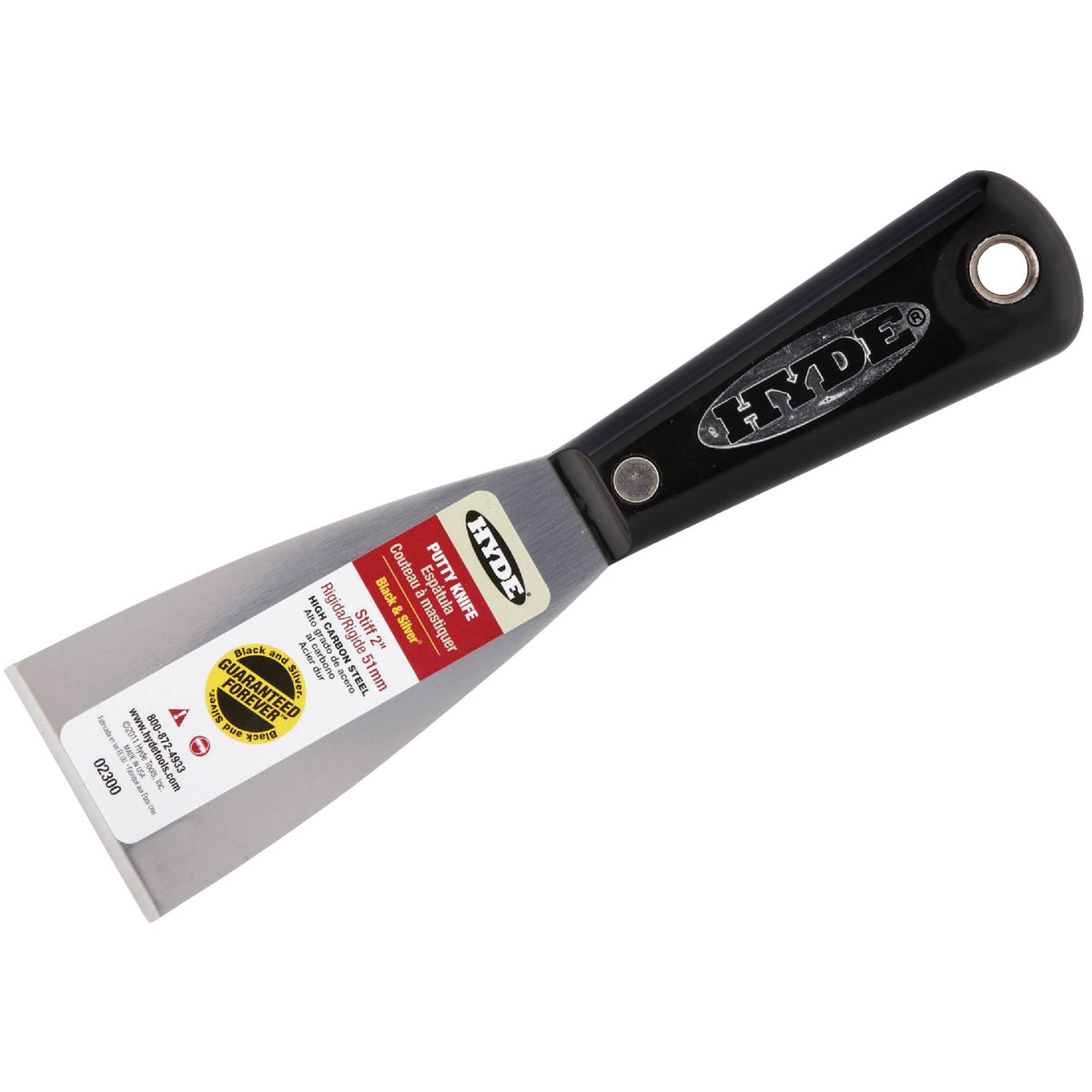 2" STIFF PUTTY KNIFE - 02300 by Hyde Mfg Co