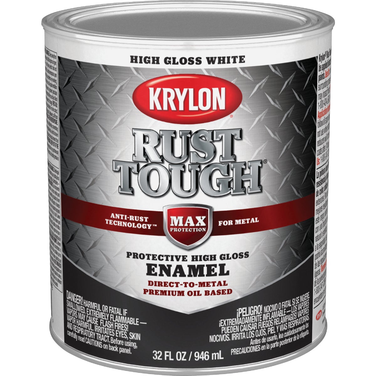 GLOSS WHITE RUST ENAMEL - 044.0021800.005 by Valspar Corp