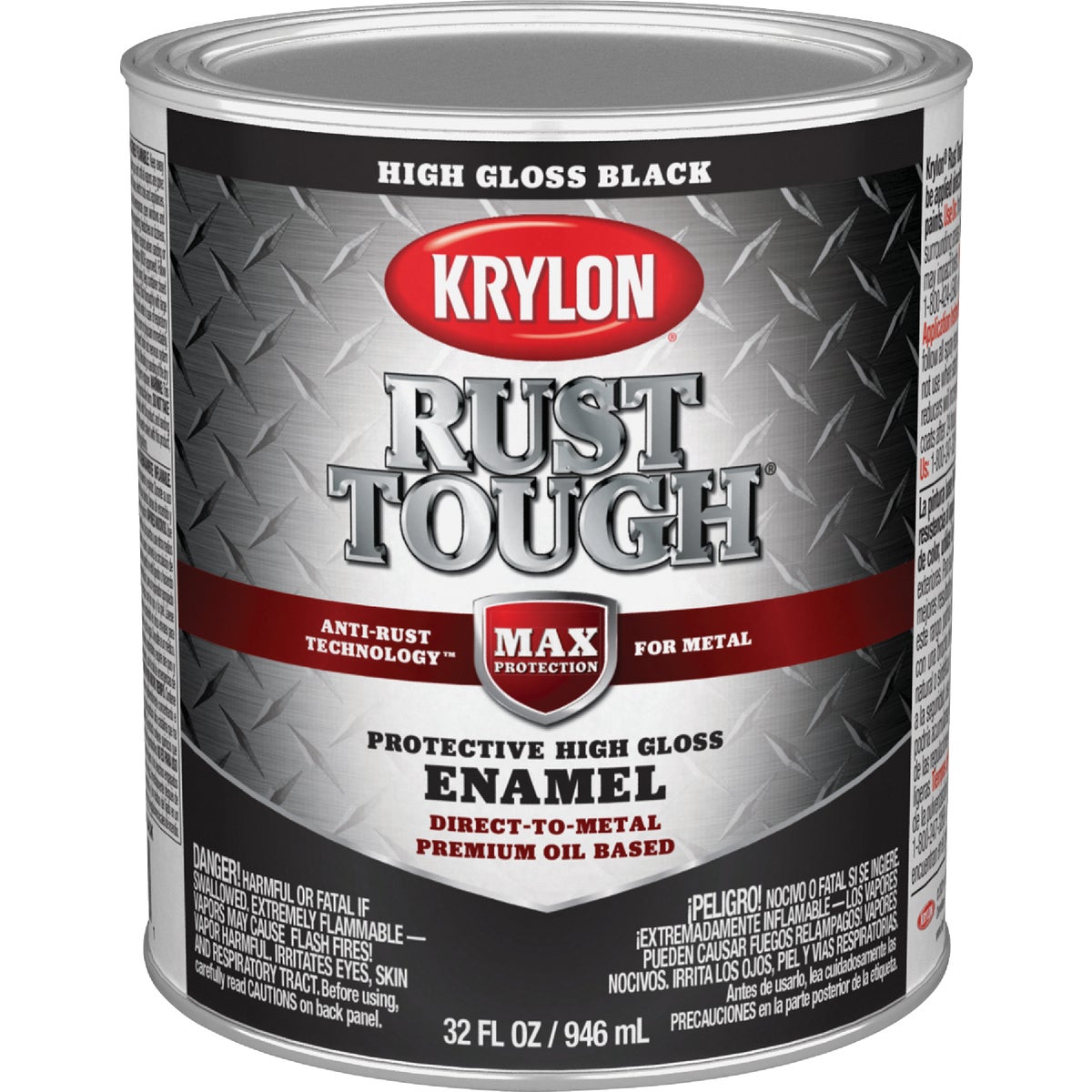GLOSS BLACK RUST ENAMEL - 044.0021824.005 by Valspar Corp