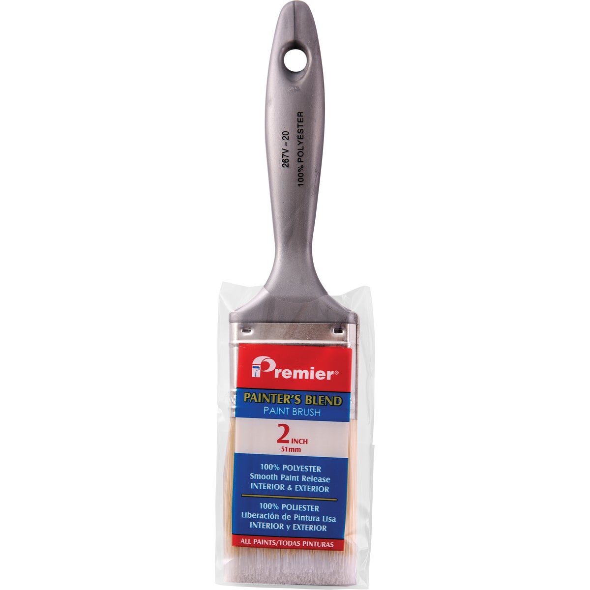 2" FLAT POLY BRUSH - 1103 by Premier Paint Roller