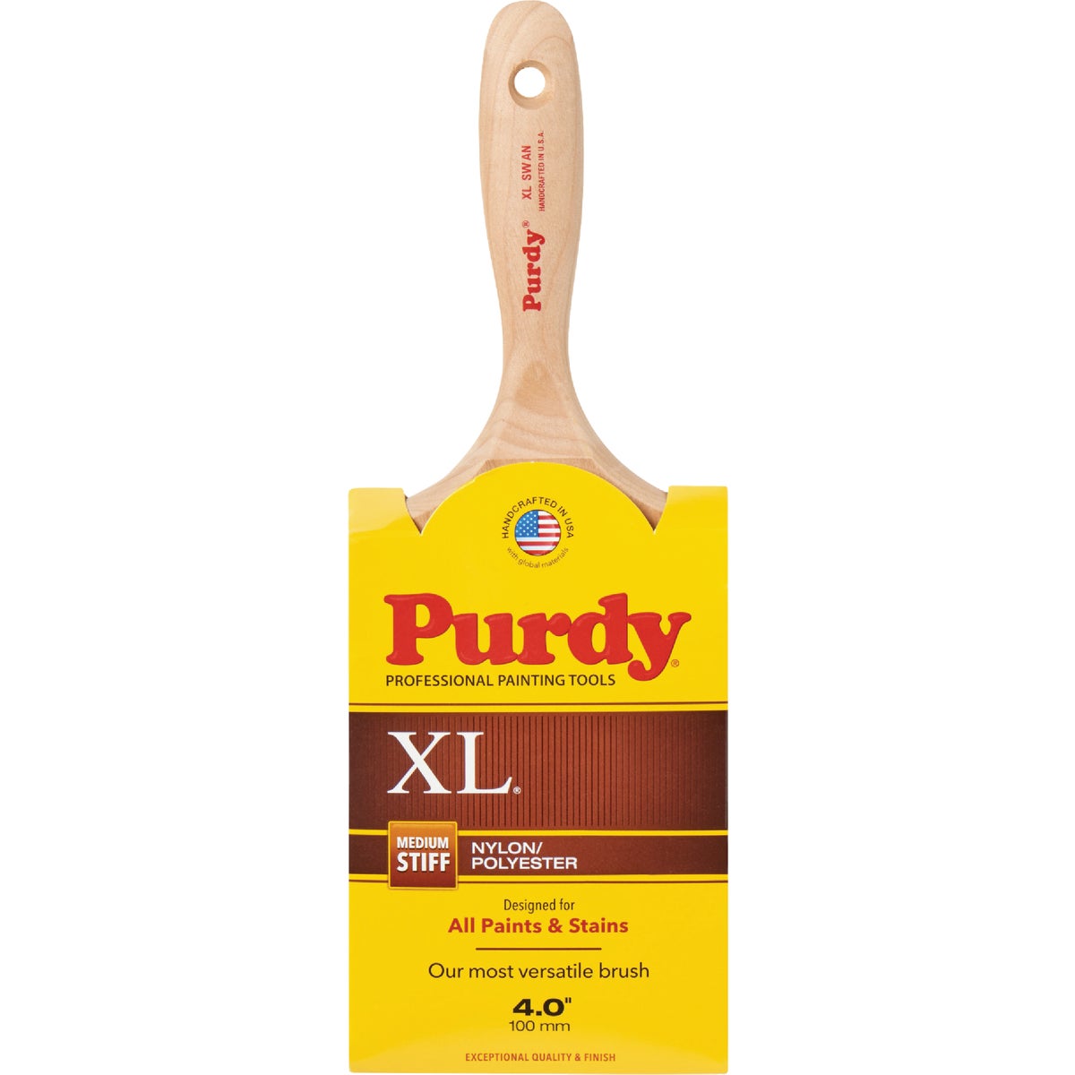 4" XL-SWAN BRUSH - 144400340 by Purdy Bestt Liebco