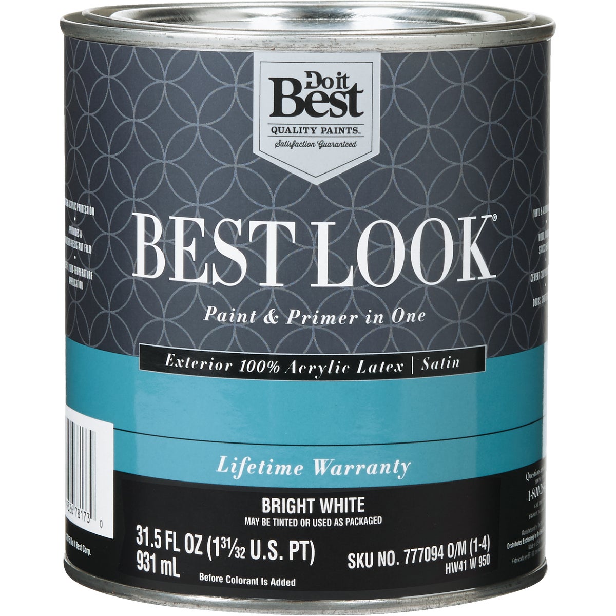EXT SAT BRIGHT WHT PAINT - HW41W0950-14 by Do it Best