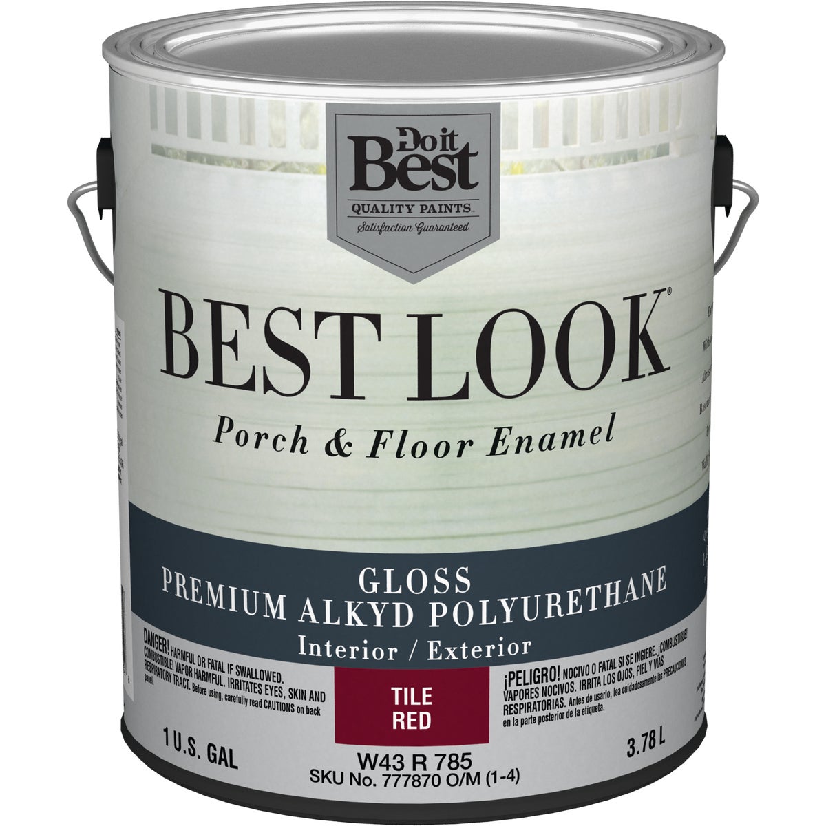 TIL RED POLY FLOOR PAINT - W43R00785-16 by Do it Best