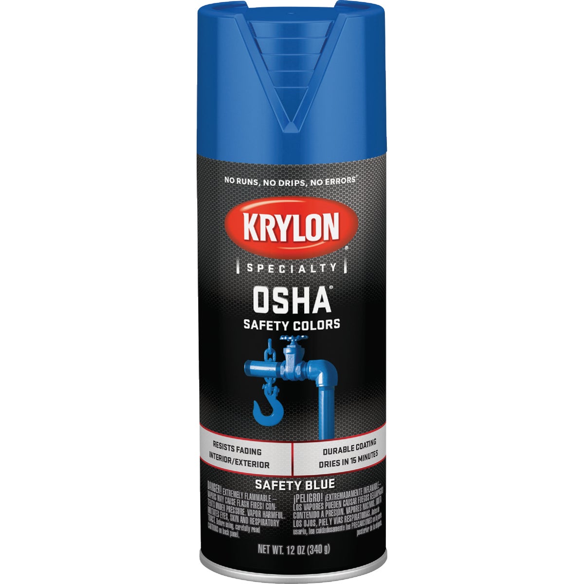 SAFETY BLUE SPRAY PAINT - 2416 by Krylon/consumer Div