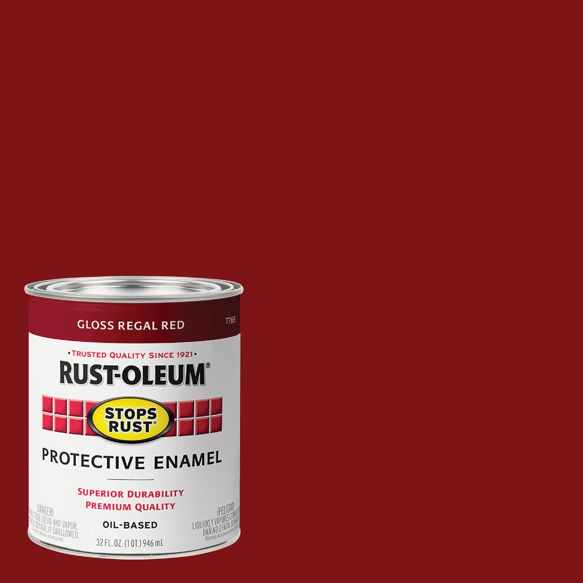 REGAL RED ENAMEL - 7765-502 by Rustoleum