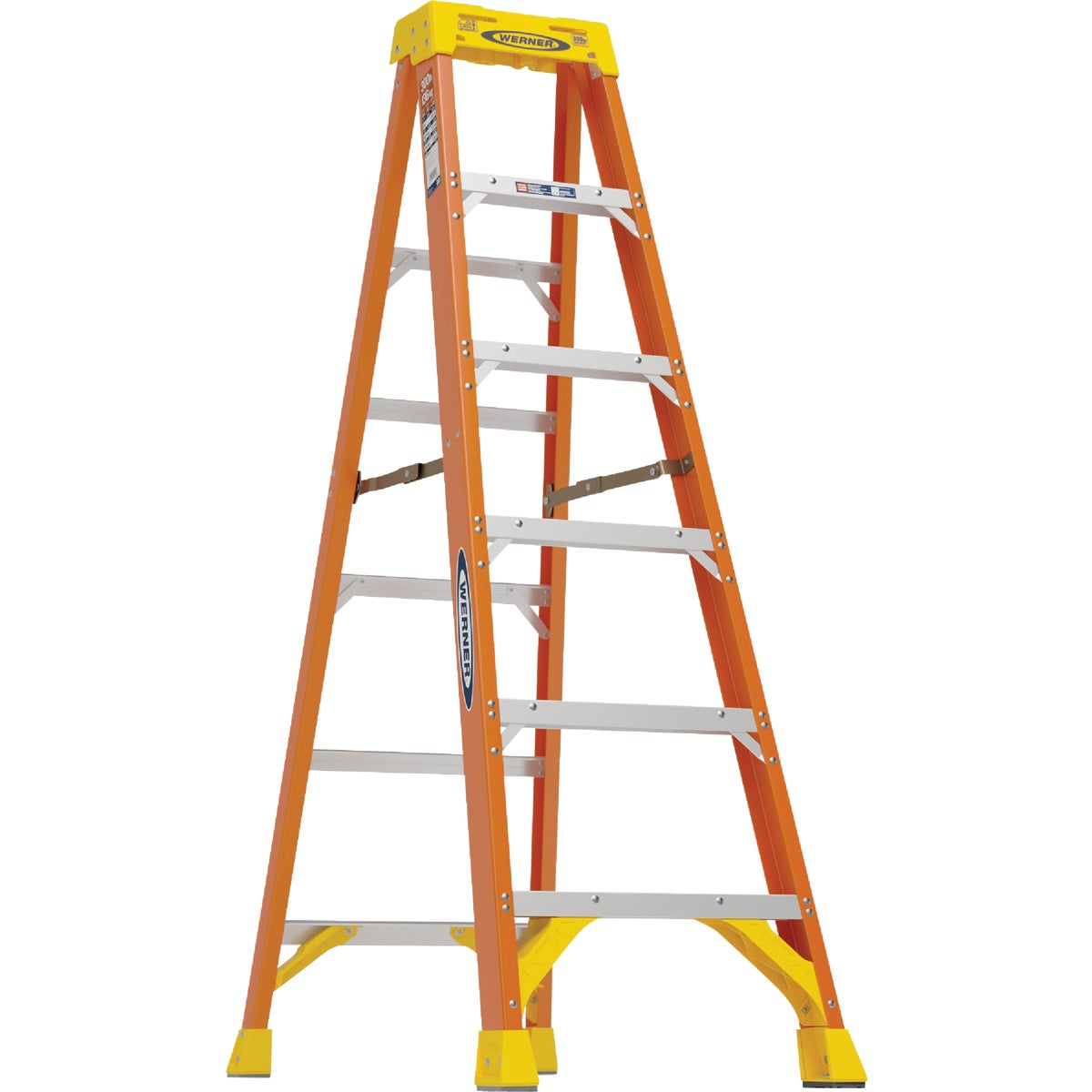 T-1A 6' FBGL STEPLADDER - 6206 by Werner Co