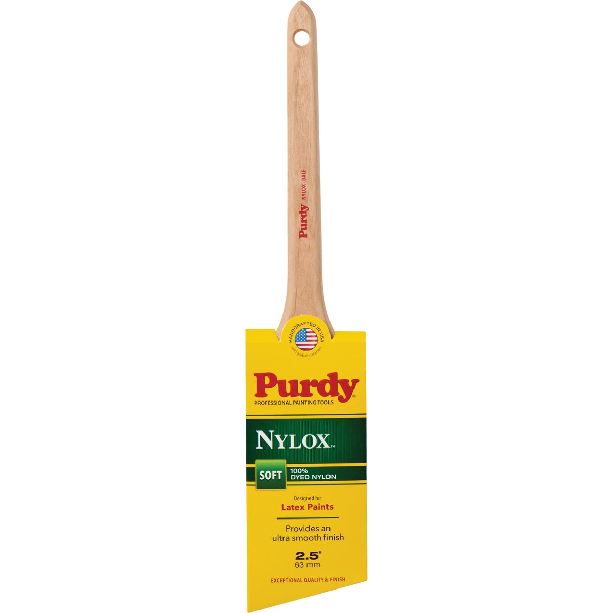 2.5" NYLOX ANGLE BRUSH - 144080225 by Purdy Bestt Liebco