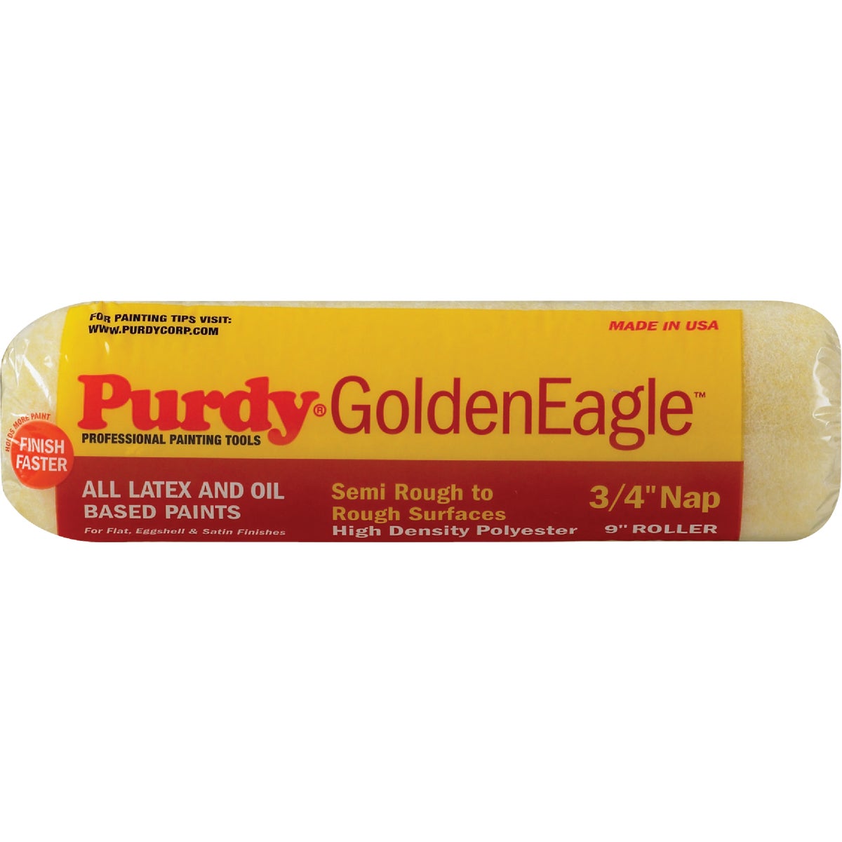 9X3/4 EAGLE ROLLER COVER - 608094 by Purdy Bestt Liebco