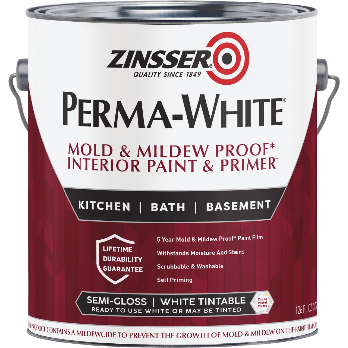INT S/G WHT MILDEW PAINT - 2761 by Rustoleum