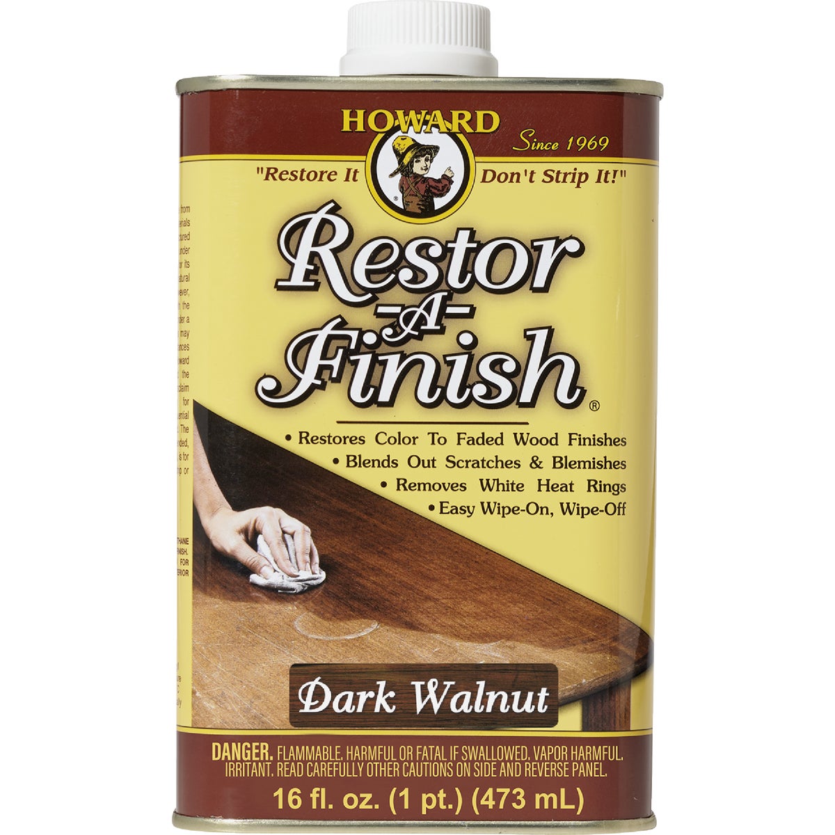 DK WALNT RESTOR-A-FINISH - RF6016 by Howard Products