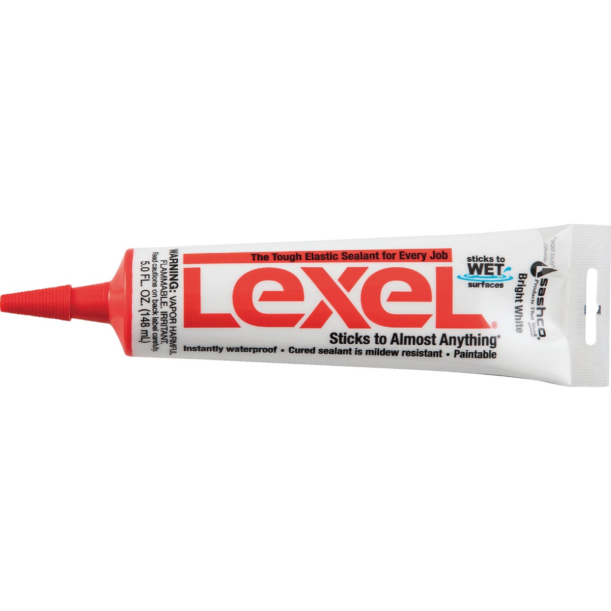 VOC 5.5 WHT LEXEL CAULK - 13043 by Sashco Sealants Inc